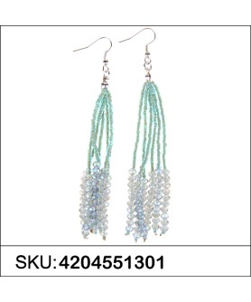 Earrings Blue