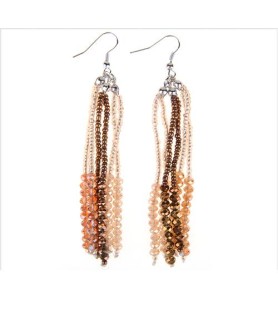 Earrings Brown