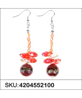 Earrings Red