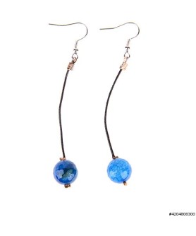 Earrings Blue