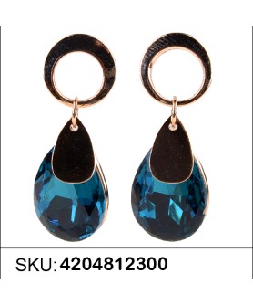 Earrings Blue