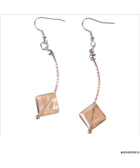 Earrings Brown