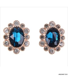 Earrings Blue