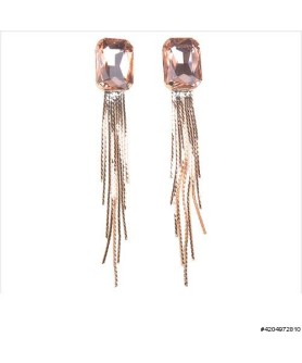 Earrings Brown