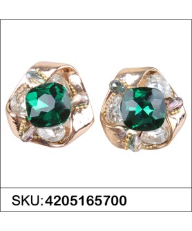 Earrings Green