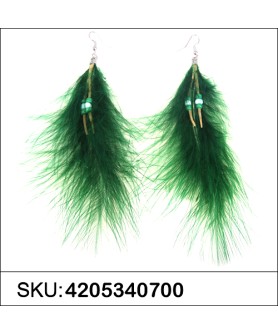 Earrings Green