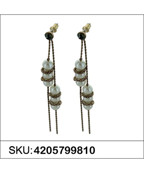 Earrings Brown