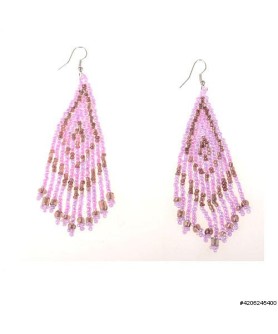 Earrings Purple