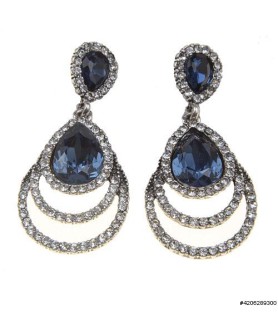 Earrings Blue