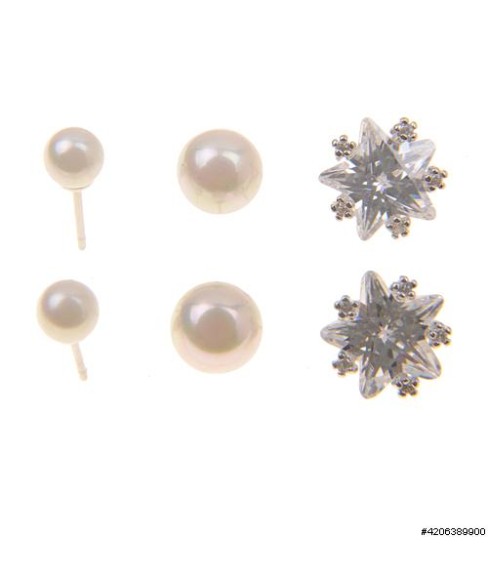 Earrings White