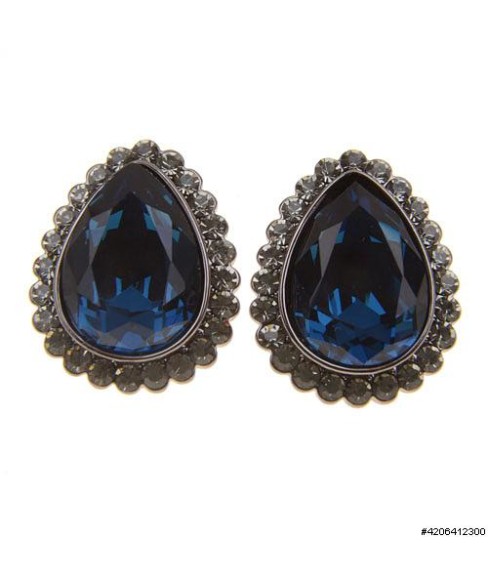 Earrings Blue