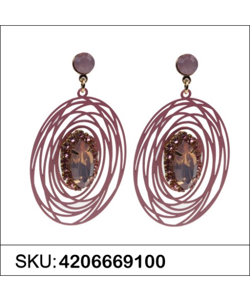 Earrings Red