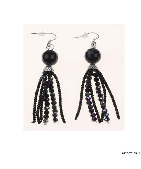 Earrings Black