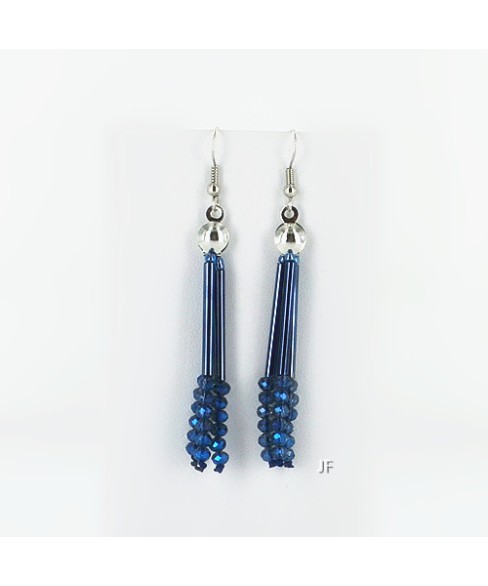 Earrings Blue