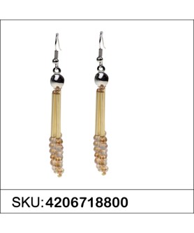 Earrings Brown