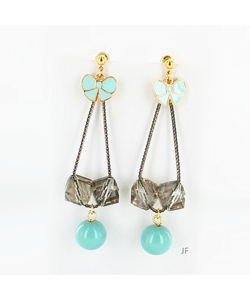 Earrings Blue