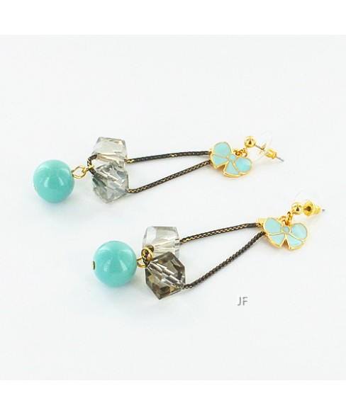 Earrings Blue