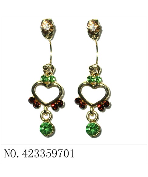 Earrings Green