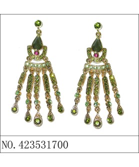 Earrings Green