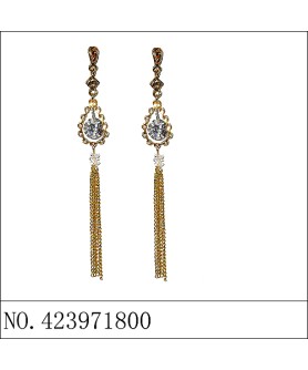 Earrings Brown