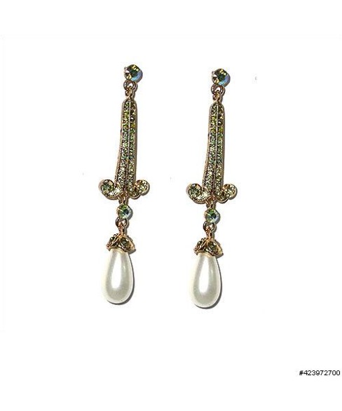 Earrings Green