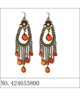 Earrings Brown