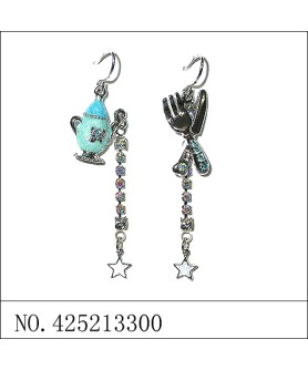 Earrings Blue