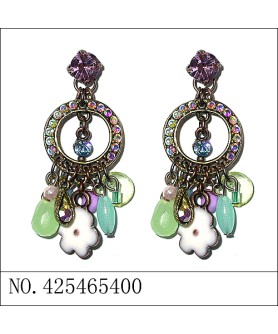 Earrings Purple