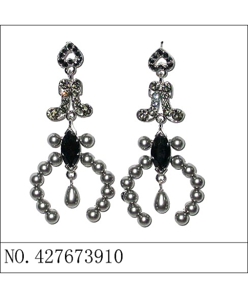 Earrings Black