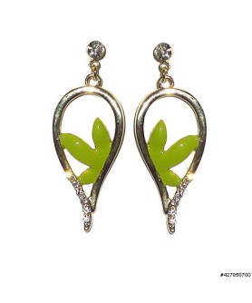 Earrings Green