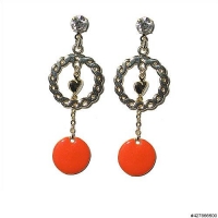 Earrings Orange