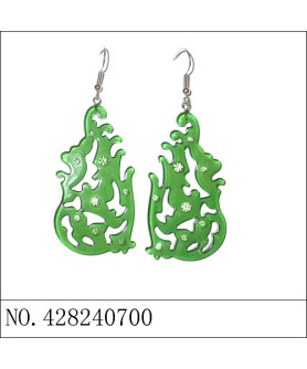 Earrings Green