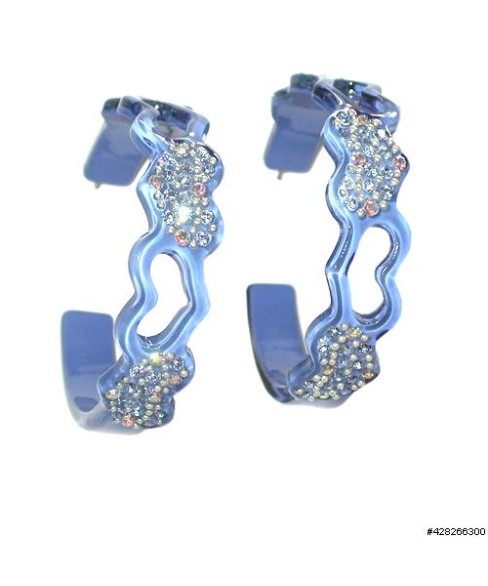 Earrings Blue