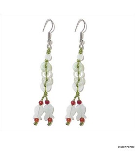 Earrings Green