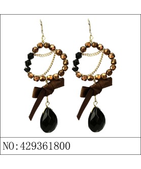 Earrings Brown