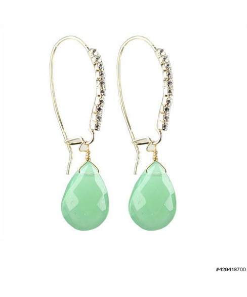 Earrings Green