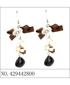 Earrings Brown