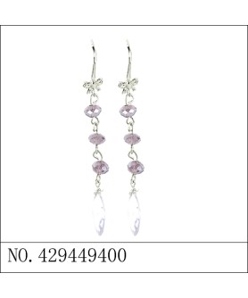 Earrings Purple