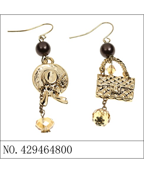 Earrings Brown