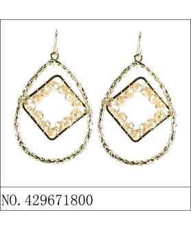 Earrings Brown