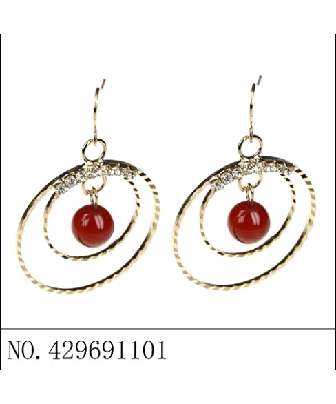 Earrings Red