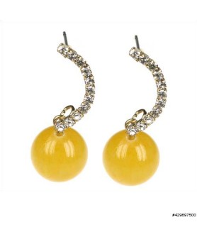 Earrings Orange