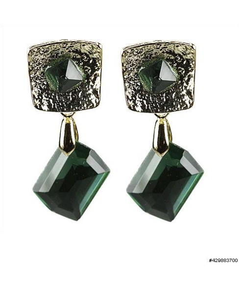 Earrings Green