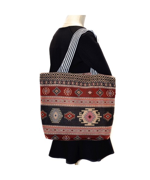 Tapestry Medium Mix Print Shopping Tote