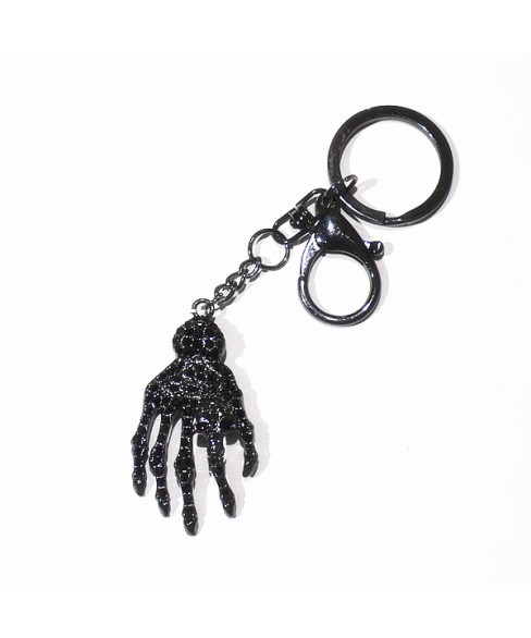 Crystal Finger Bone Bag Charm