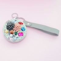 Jewelry Compact Mirror Bag Charms