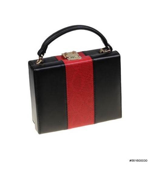 Colorblock Box Clutch