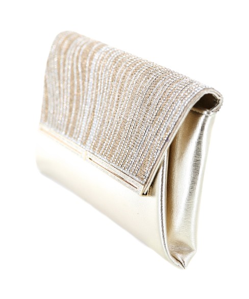 Rhinestone Envelope Clutch