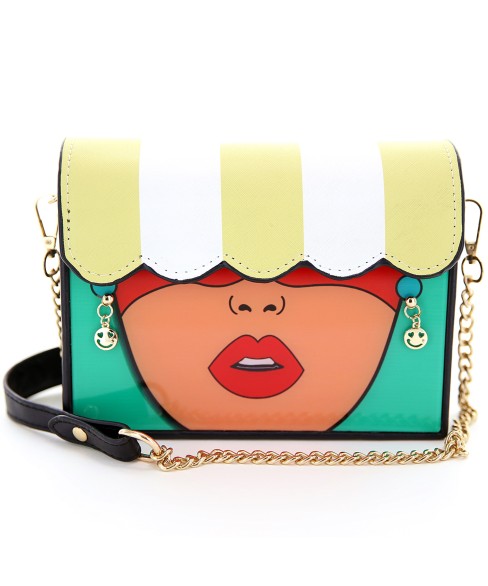 Hot Lip Fashion Crossbody Bag