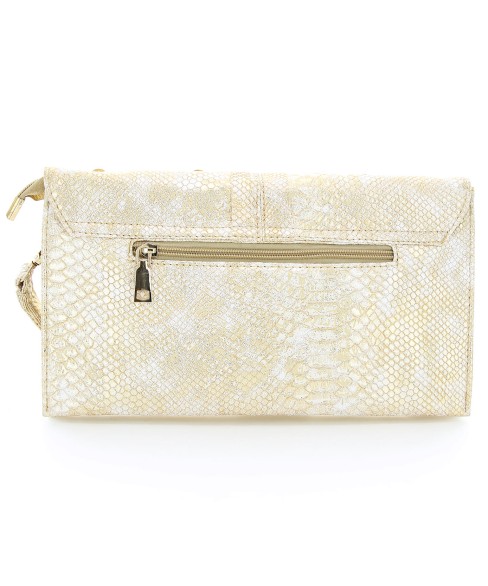 Crystal Studded Wristlet Clutch